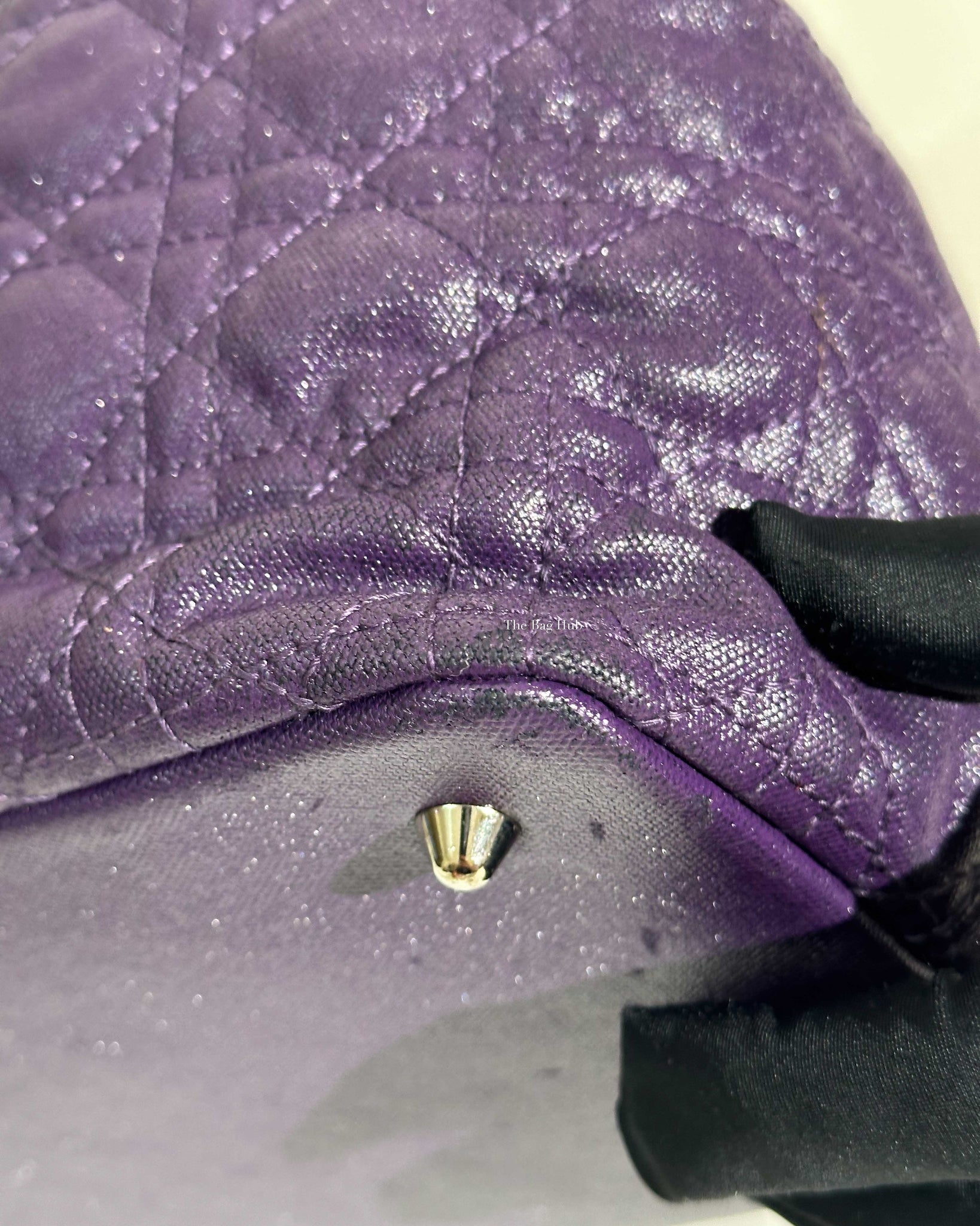 Dior Purple Panarea Shopping Bag-27