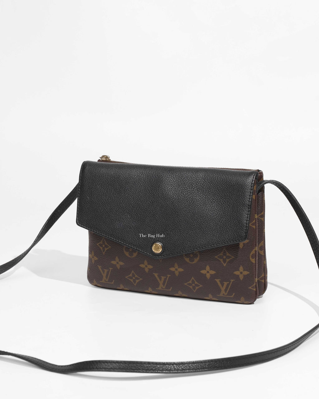 Louis Vuitton Black/Monogram Canvas Twinset Sling Bag-1