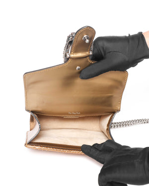 Gucci Gold Python Jewel Embellished Mini Dionysus Crossbody Bag-10
