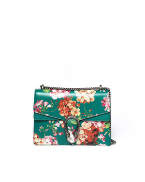 Gucci Blooms Emerald Leather Medium Dionysus Bag-2