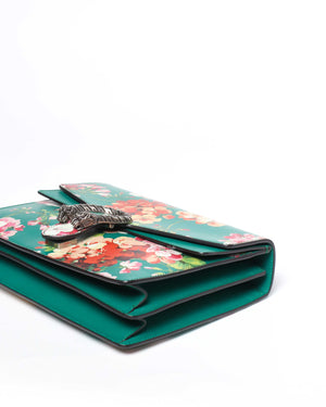 Gucci Blooms Emerald Leather Medium Dionysus Bag-8