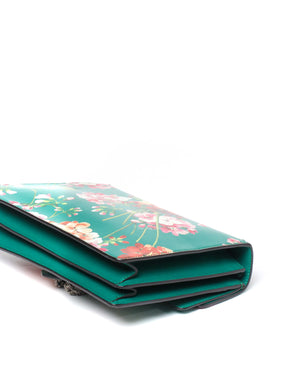 Gucci Blooms Emerald Leather Medium Dionysus Bag-10