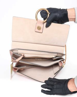 Chloe Biscotti Beige Leather Medium Faye Bag