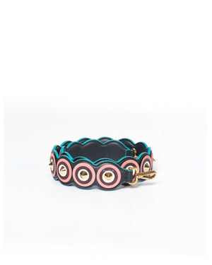 Fendi Multicolor Spiked Strap You Bag Strap-4