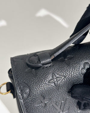 Louis Vuitton Black Empreinte Pochette Metis-15