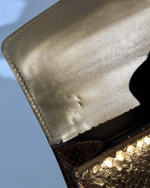Gucci Gold Python Jewel Embellished Mini Dionysus Crossbody Bag-18