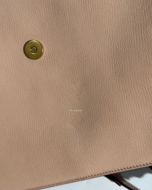 Chloe Biscotti Beige Leather Medium Faye Bag