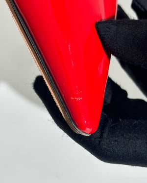 Dior Red Patent Leather J'adior Size 39-11