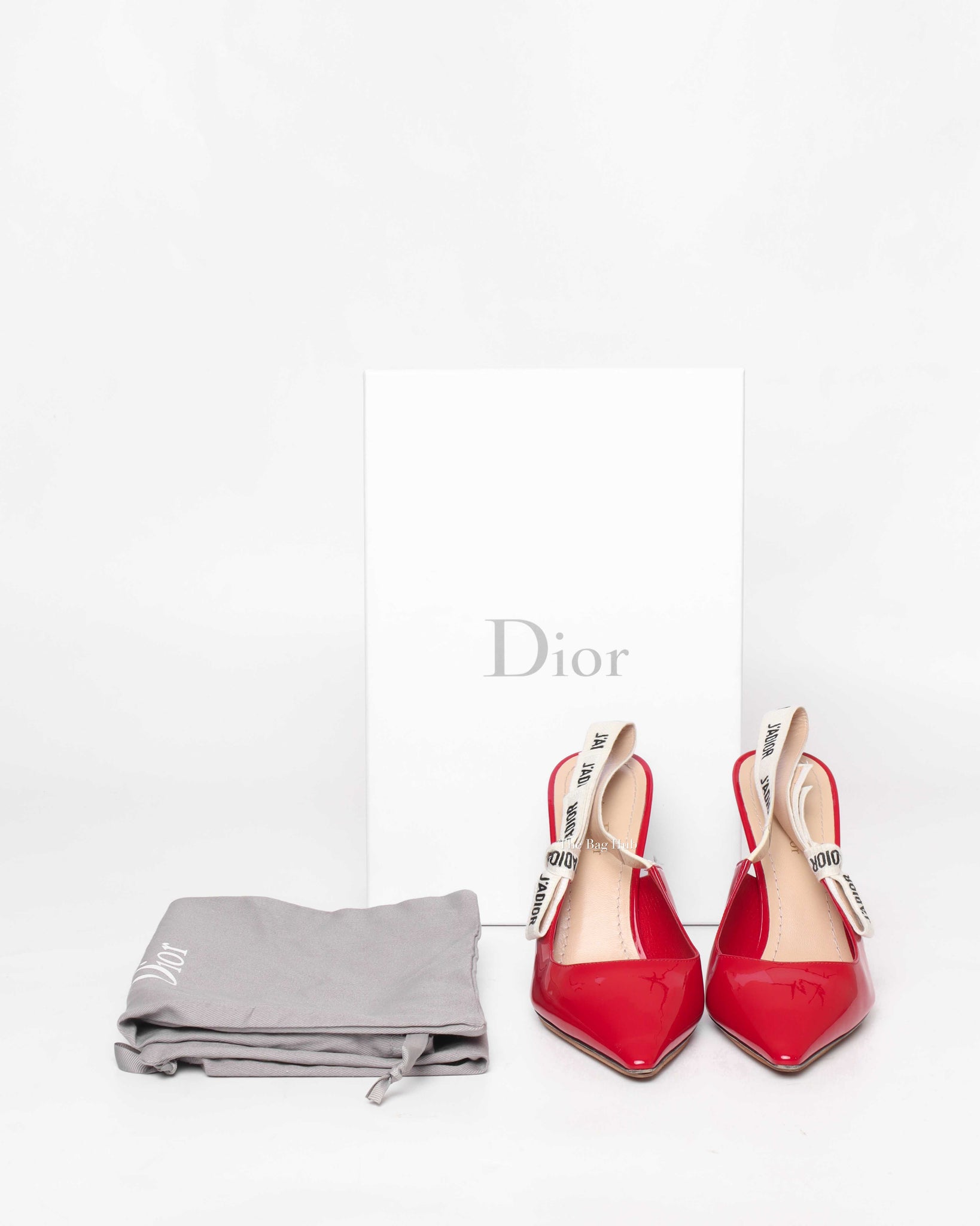 Dior Red Patent Leather J'adior Size 39-9