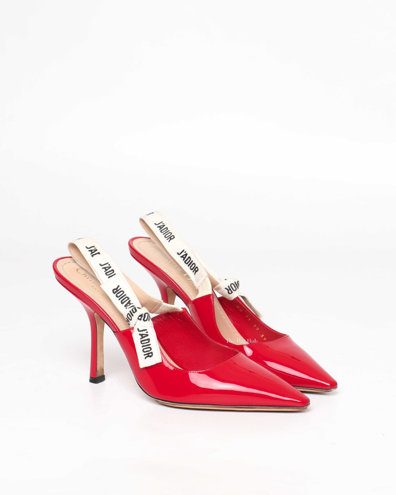Dior Red Patent Leather J'adior Size 39-2