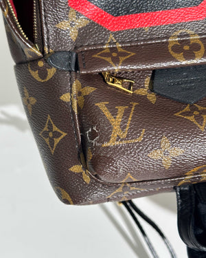 Louis Vuitton Monogram Canvas World D Tour Palm Spring Backpack Mini