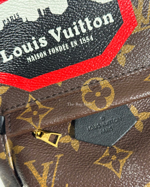 Louis Vuitton Monogram Canvas World D Tour Palm Spring Backpack Mini