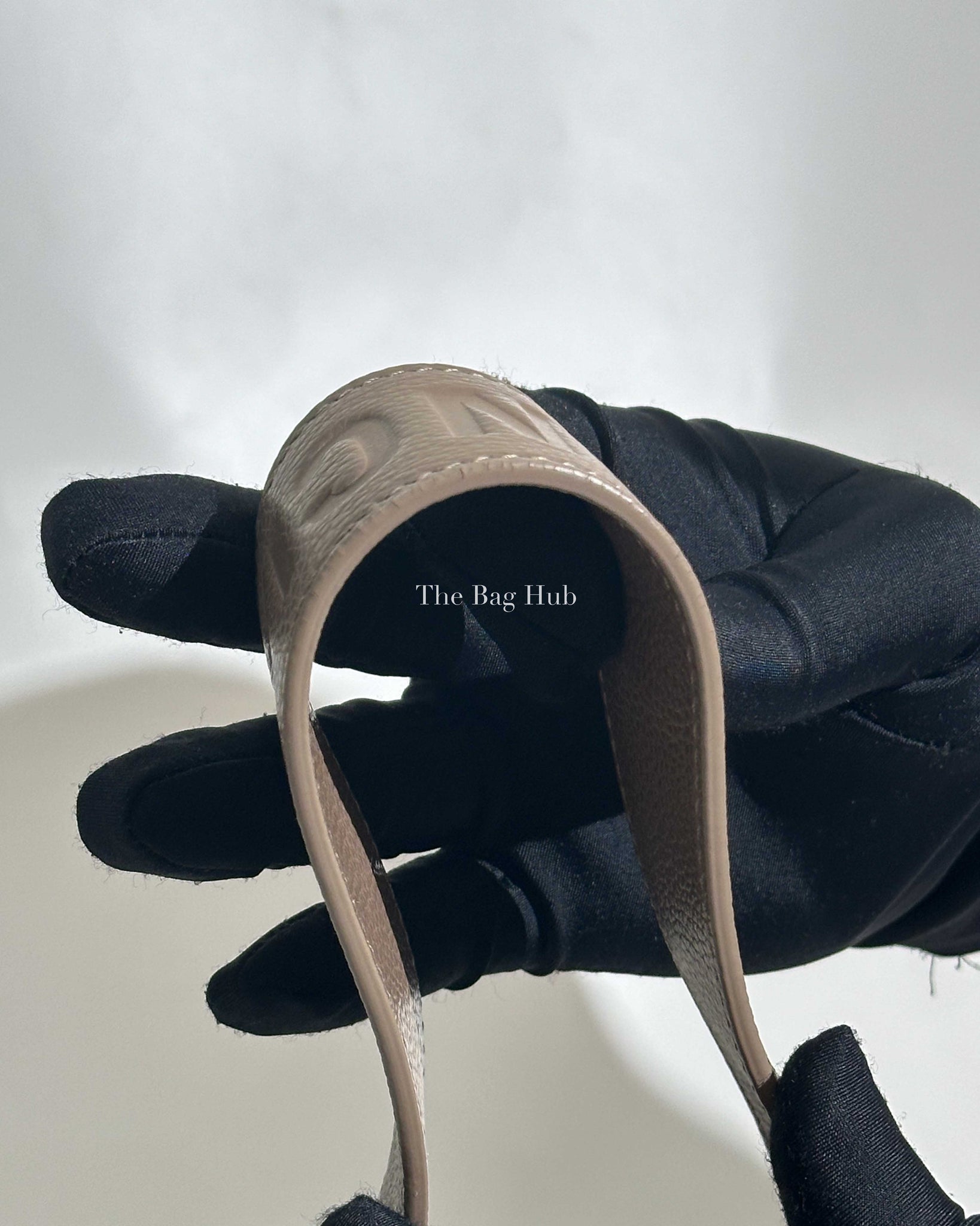 Balenciaga Taupe Leather Tool 2.0 Medium North-South Tote Bucket Bag