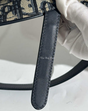 Dior Blue Oblique Saddle Bag-41