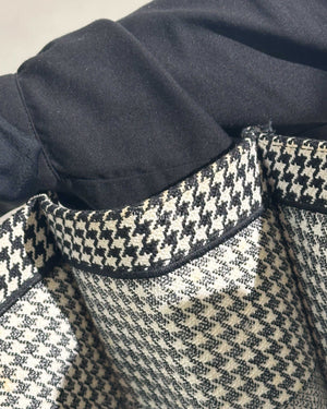 Dior White/Black Large Embroidery Book Tote-17