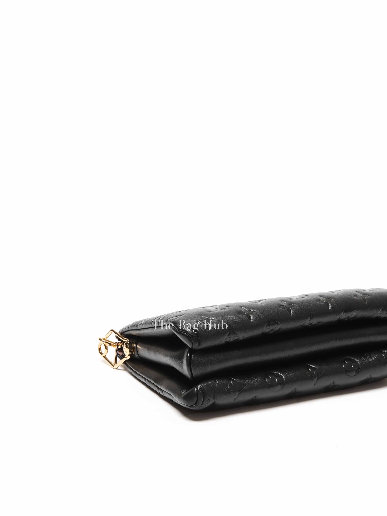 Louis Vuitton Noir Monogram Empreinte Leather Coussin PM Shoulder Bag