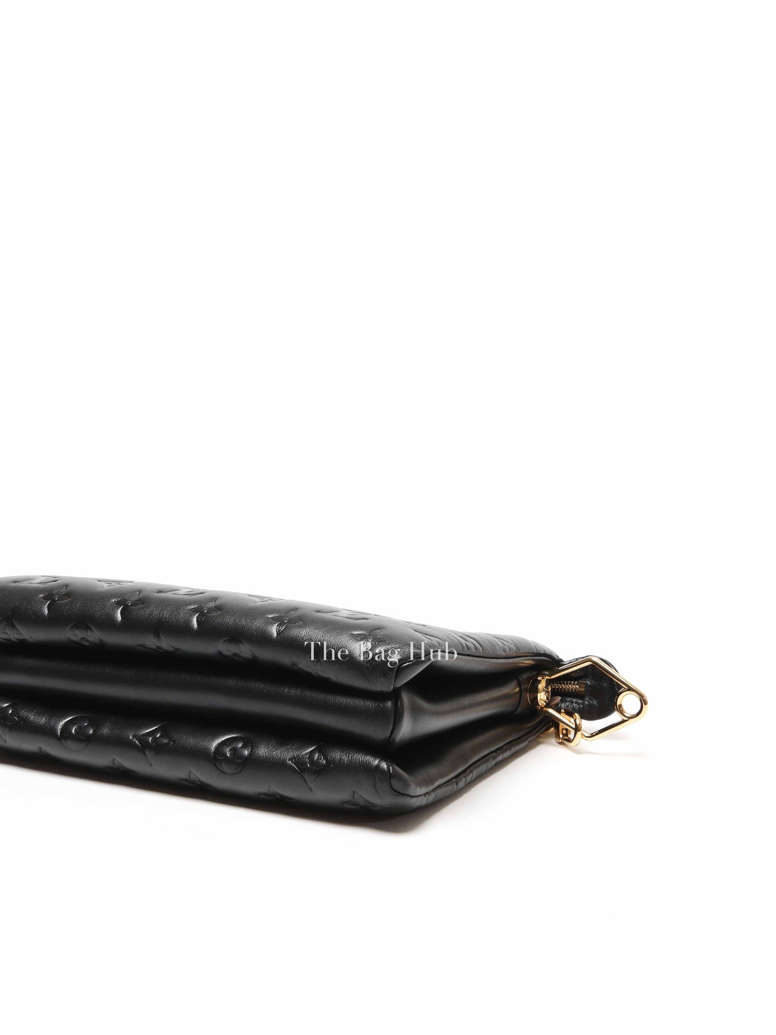 Louis Vuitton Noir Monogram Empreinte Leather Coussin PM Shoulder Bag