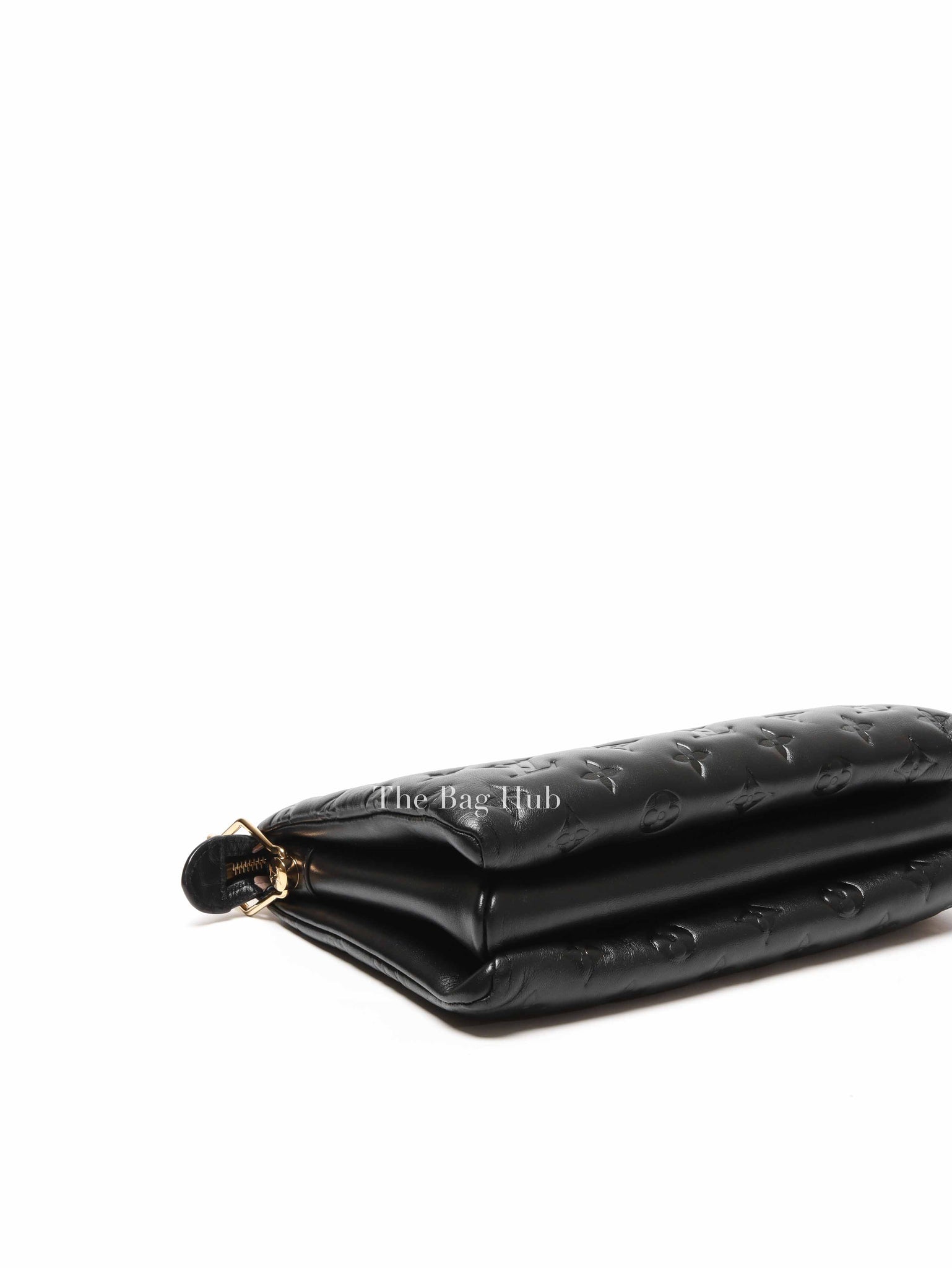Louis Vuitton Noir Monogram Empreinte Leather Coussin PM Shoulder Bag