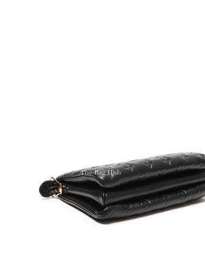 Louis Vuitton Noir Monogram Empreinte Leather Coussin PM Shoulder Bag