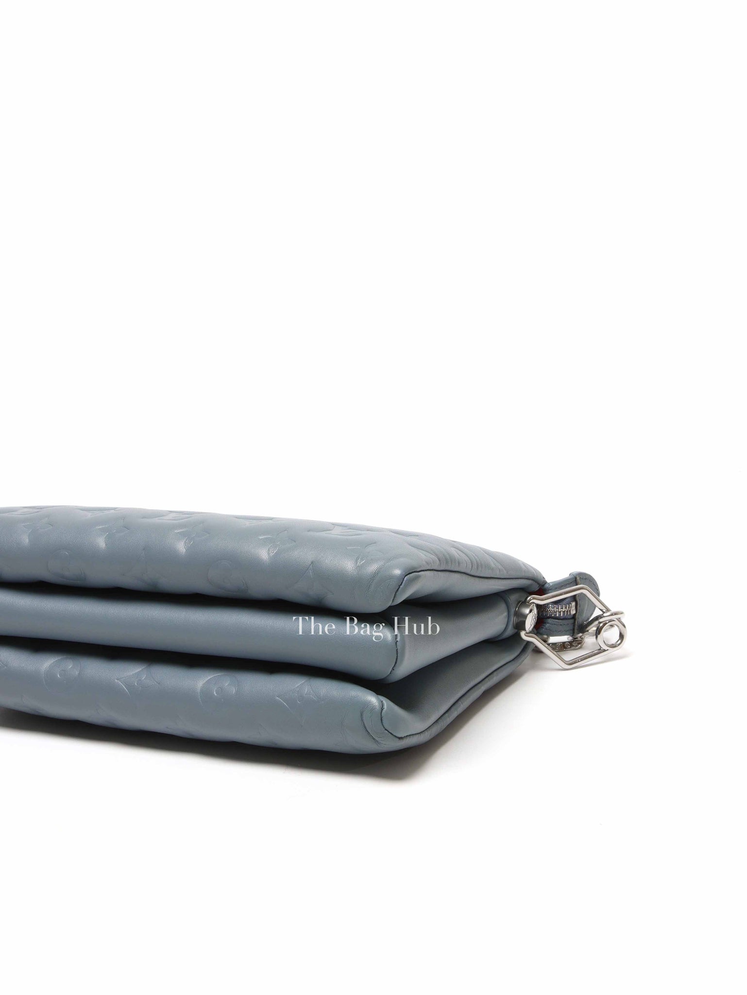 Louis Vuitton Glacier Blue Monogram Empreinte Leather Coussin PM Shoulder Bag