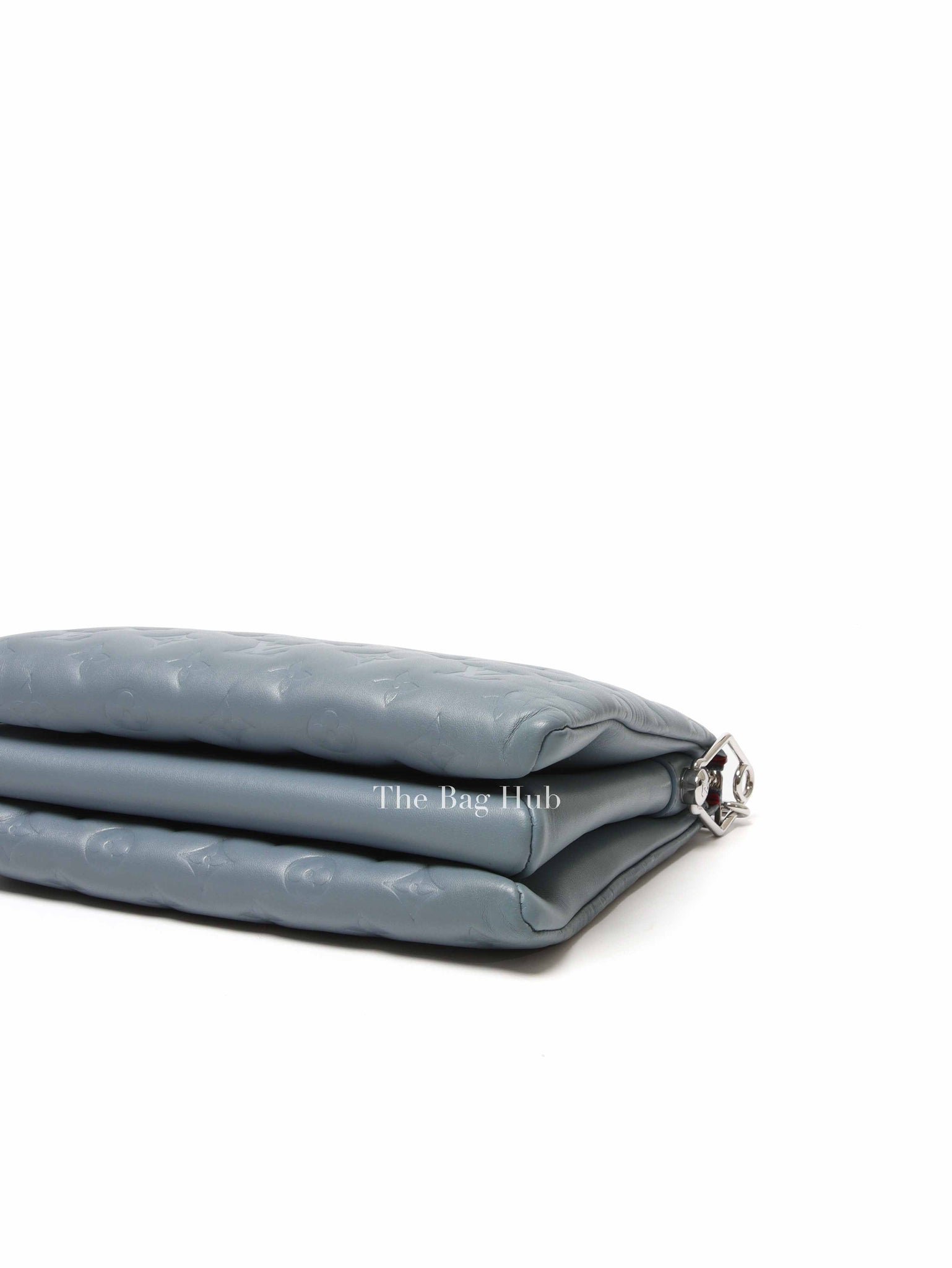 Louis Vuitton Glacier Blue Monogram Empreinte Leather Coussin PM Shoulder Bag