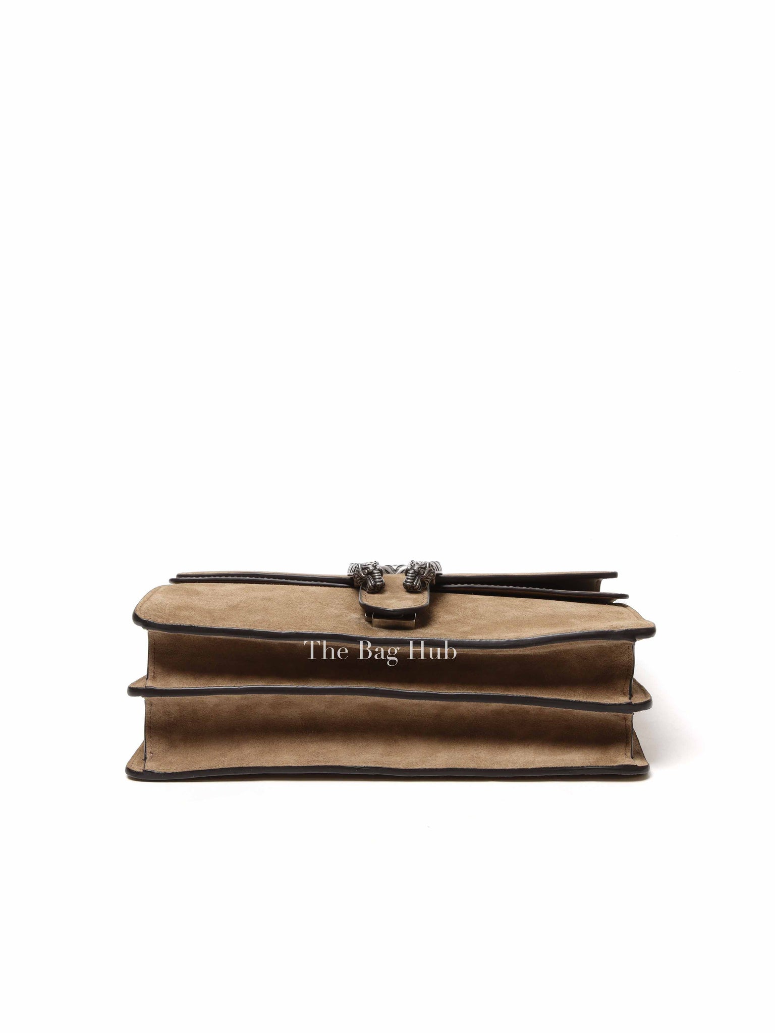 Gucci Beige Suede and Leather Medium Dionysus Shoulder Bag