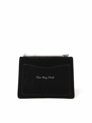 Gucci Black Suede and Leather Medium Dionysus Bag