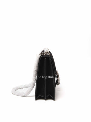 Gucci Black Suede and Leather Medium Dionysus Bag