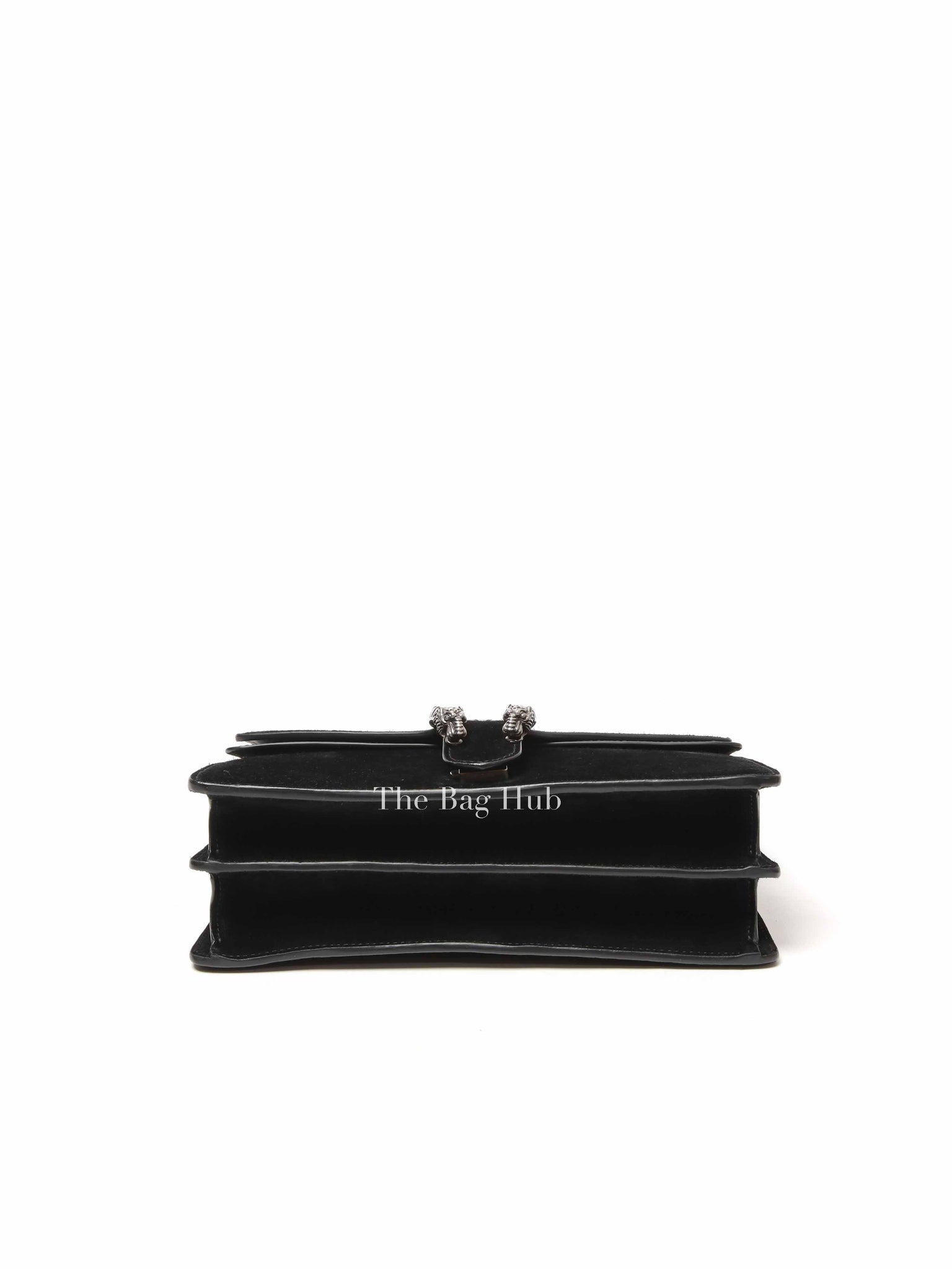 Gucci Black Suede and Leather Medium Dionysus Bag