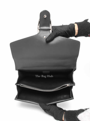 Gucci Black Suede and Leather Medium Dionysus Bag