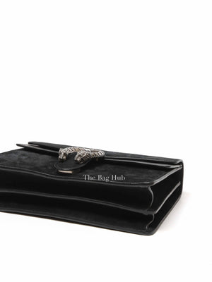 Gucci Black Suede Leather Small Dionysus Bag