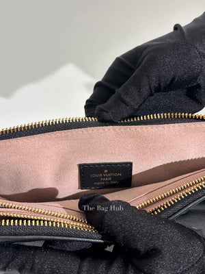 Louis Vuitton Noir Monogram Empreinte Leather Coussin PM Shoulder Bag