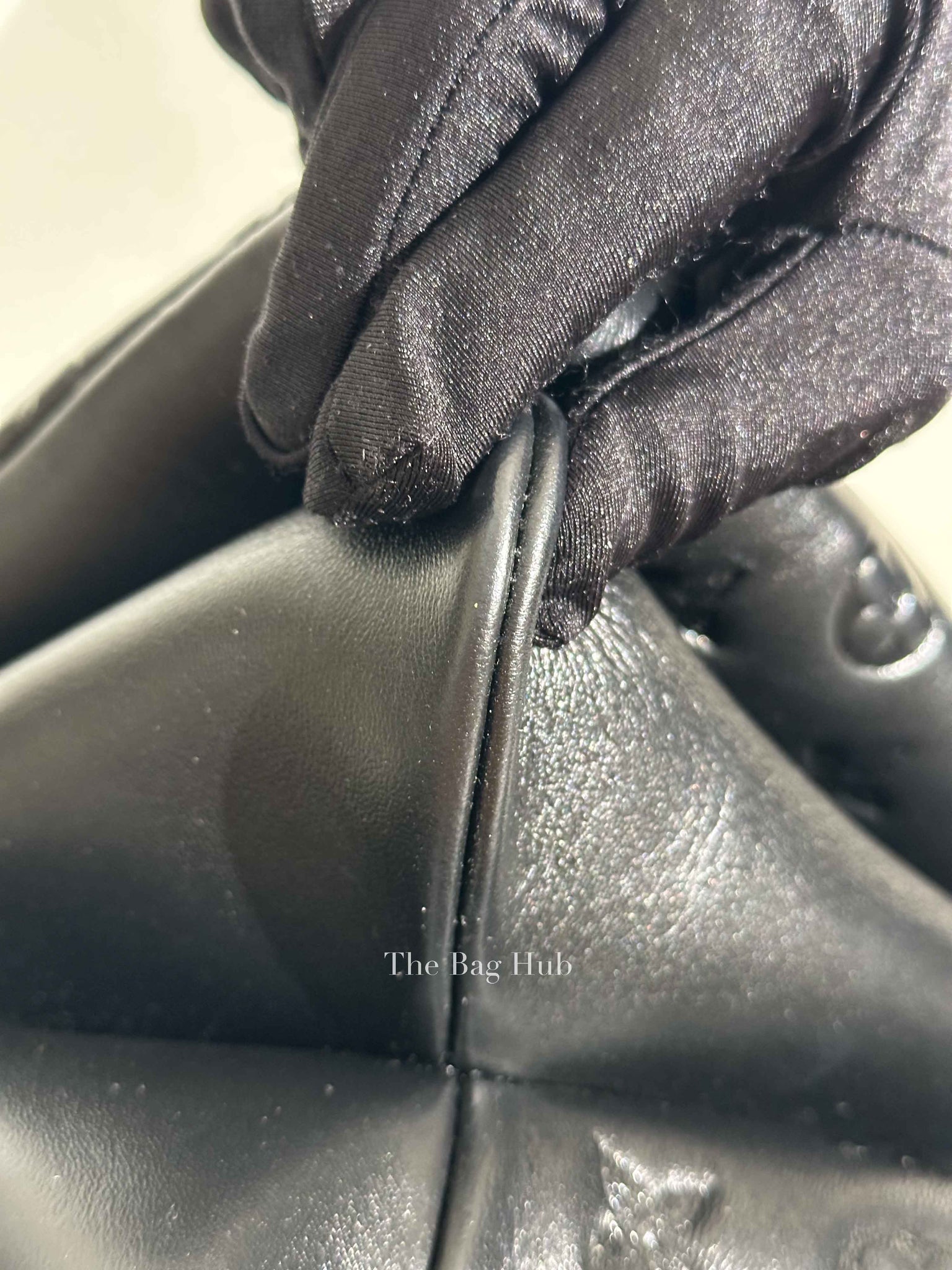 Louis Vuitton Noir Monogram Empreinte Leather Coussin PM Shoulder Bag