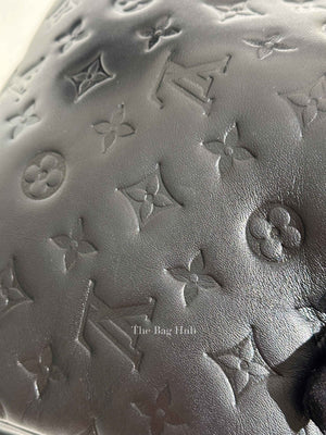 Louis Vuitton Noir Monogram Empreinte Leather Coussin PM Shoulder Bag