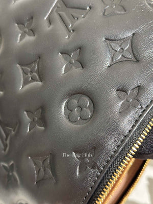 Louis Vuitton Noir Monogram Empreinte Leather Coussin PM Shoulder Bag