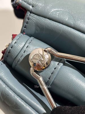 Louis Vuitton Glacier Blue Monogram Empreinte Leather Coussin PM Shoulder Bag