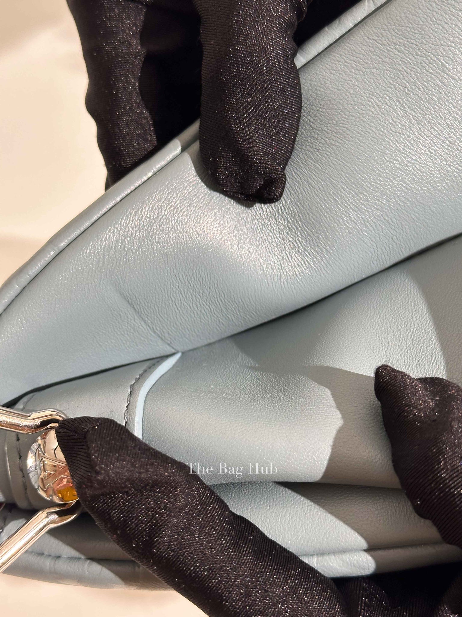 Louis Vuitton Glacier Blue Monogram Empreinte Leather Coussin PM Shoulder Bag