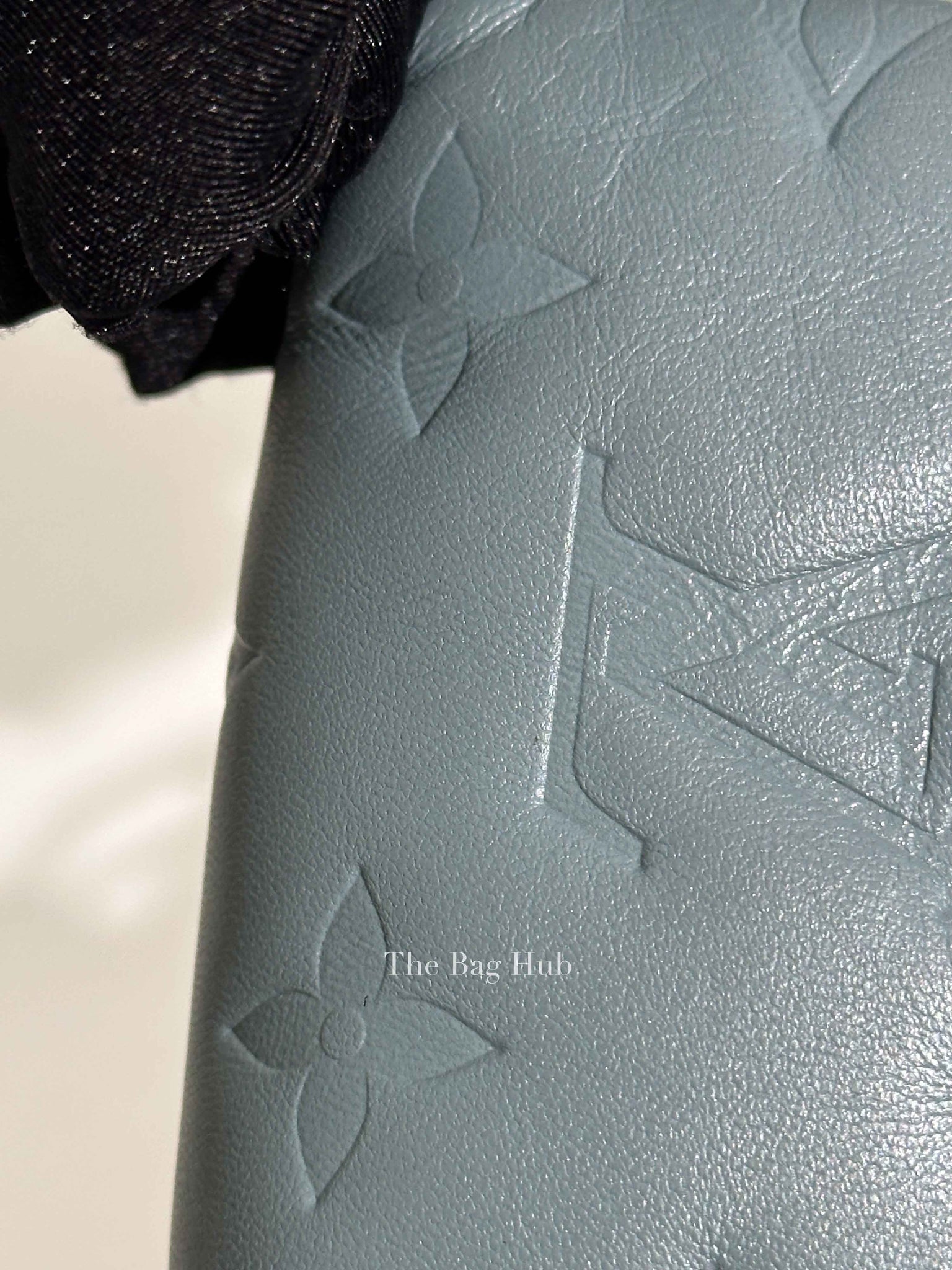 Louis Vuitton Glacier Blue Monogram Empreinte Leather Coussin PM Shoulder Bag
