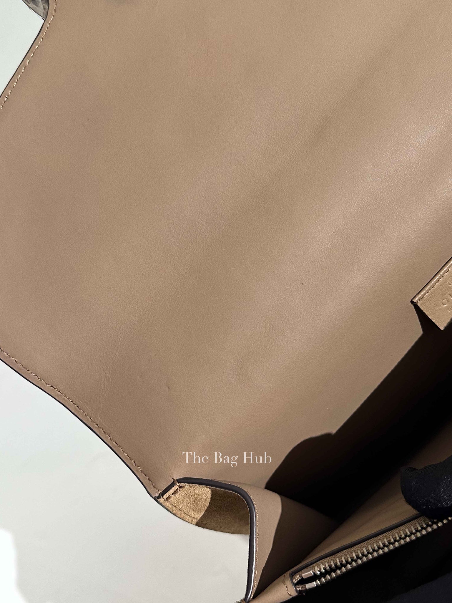 Gucci Beige Suede and Leather Medium Dionysus Shoulder Bag