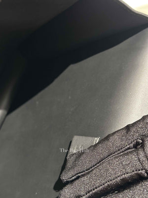 Gucci Black Suede and Leather Medium Dionysus Bag