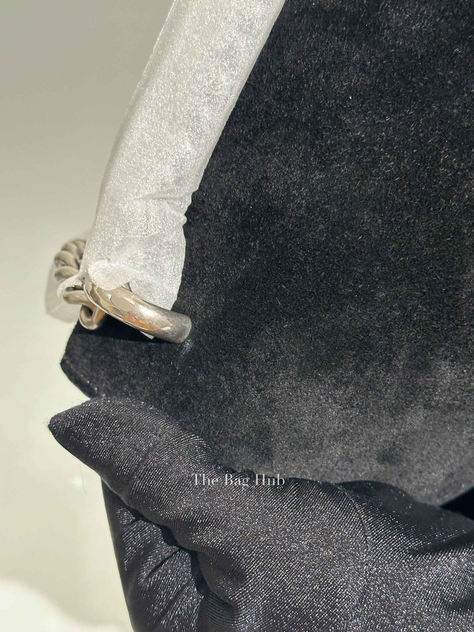 Gucci Black Suede and Leather Medium Dionysus Bag