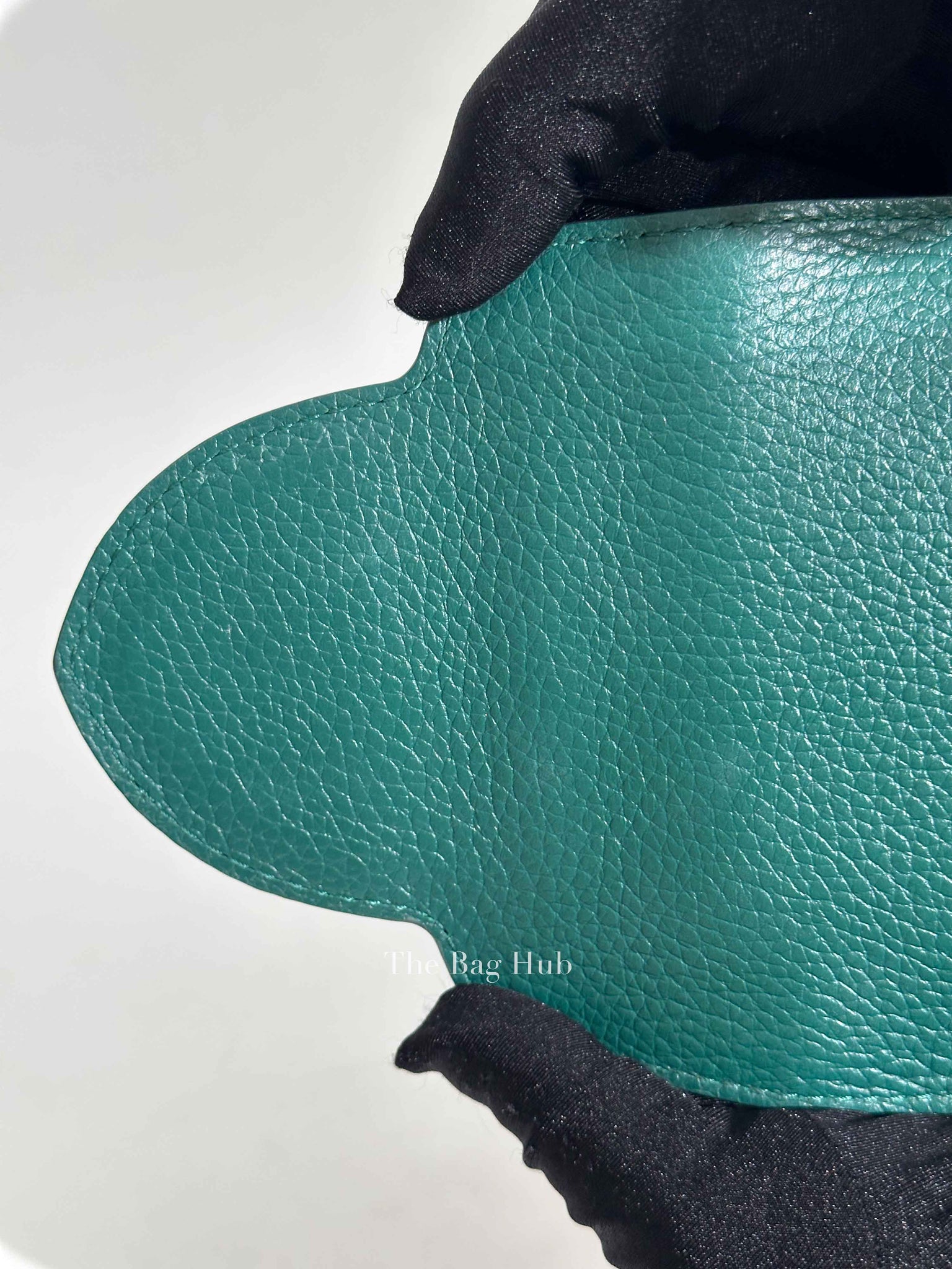 Louis Vuitton Emerald Taurillo Leather Python BB Capucine Bag