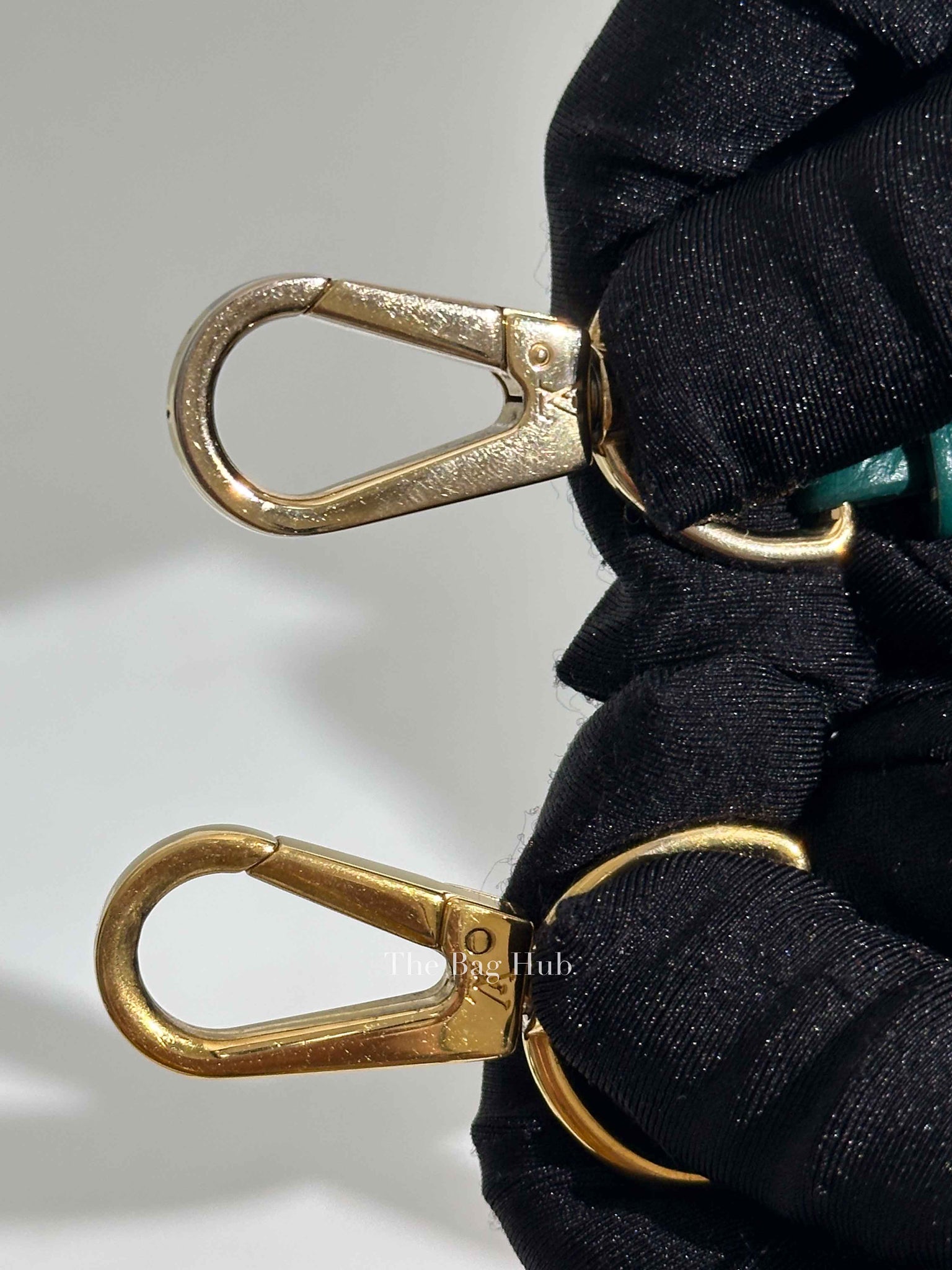 Louis Vuitton Emerald Taurillo Leather Python BB Capucine Bag