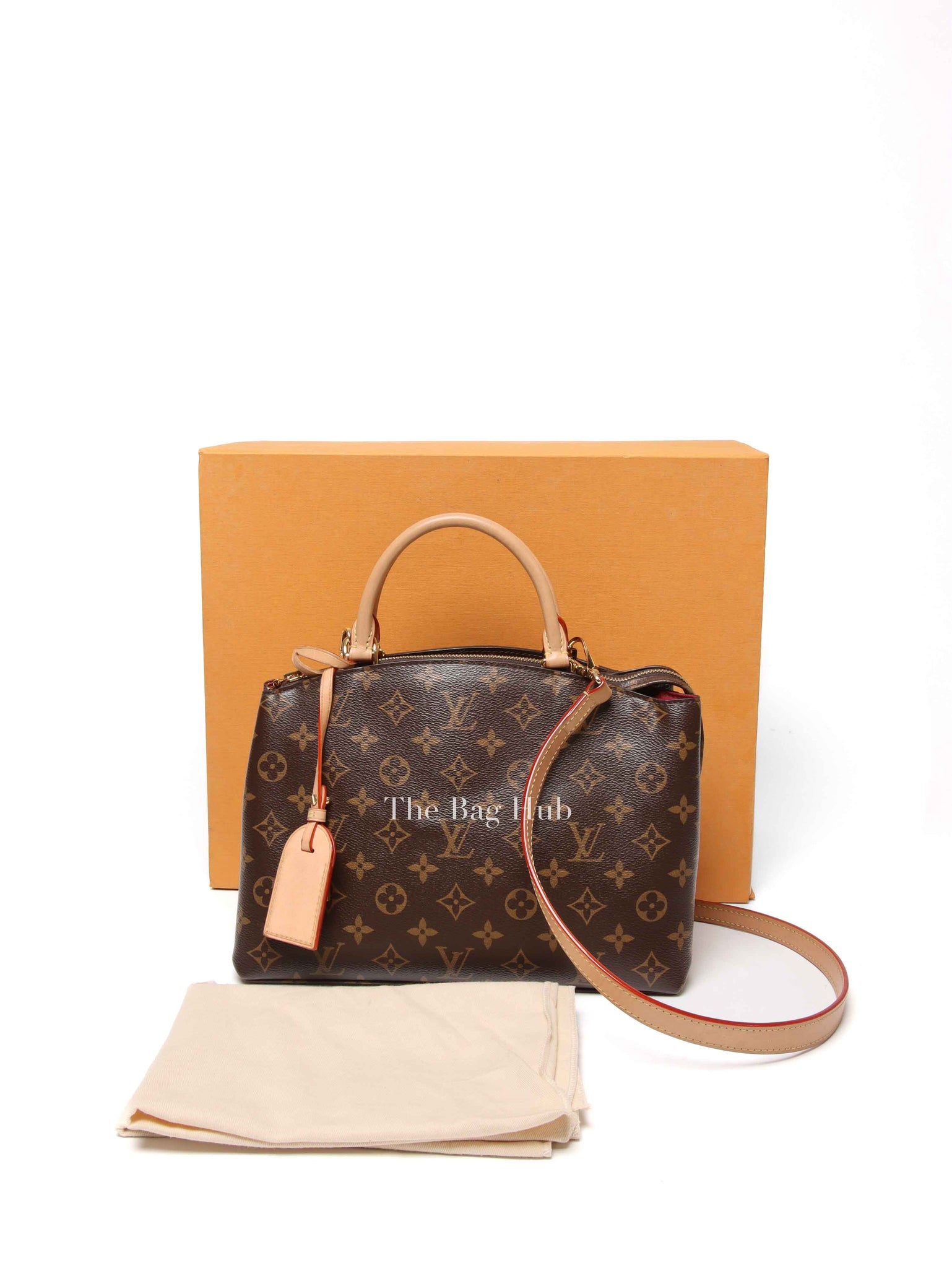 Louis Vuitton Brown Monogram Coated Canvas Petit Palais Handbag