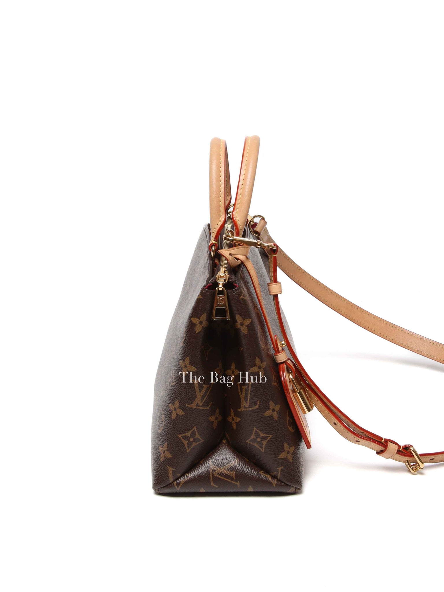 Louis Vuitton Brown Monogram Coated Canvas Petit Palais Handbag