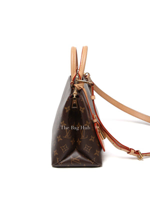 Louis Vuitton Brown Monogram Coated Canvas Petit Palais Handbag