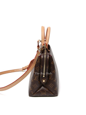 Louis Vuitton Brown Monogram Coated Canvas Petit Palais Handbag