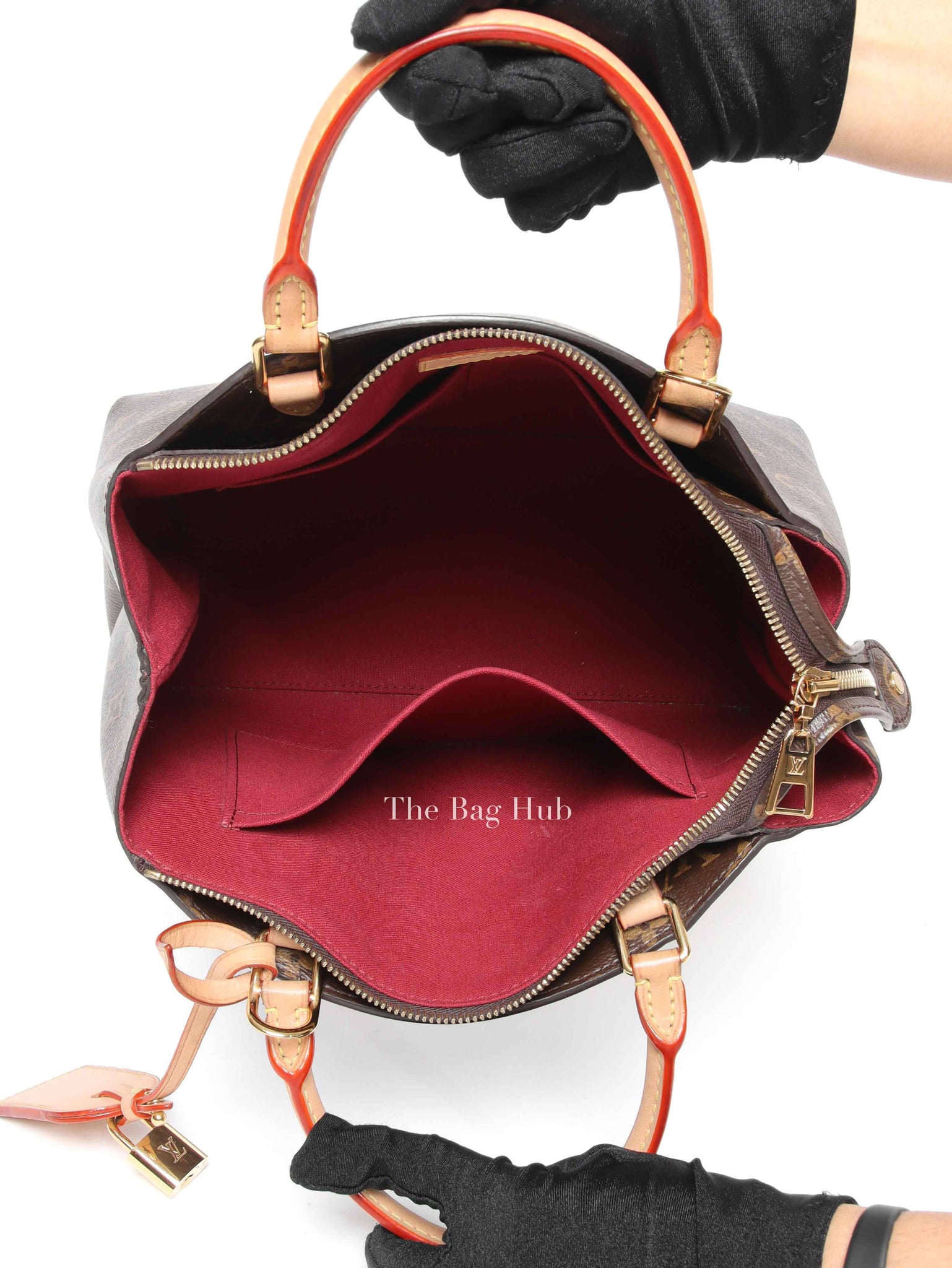 Louis Vuitton Brown Monogram Coated Canvas Petit Palais Handbag