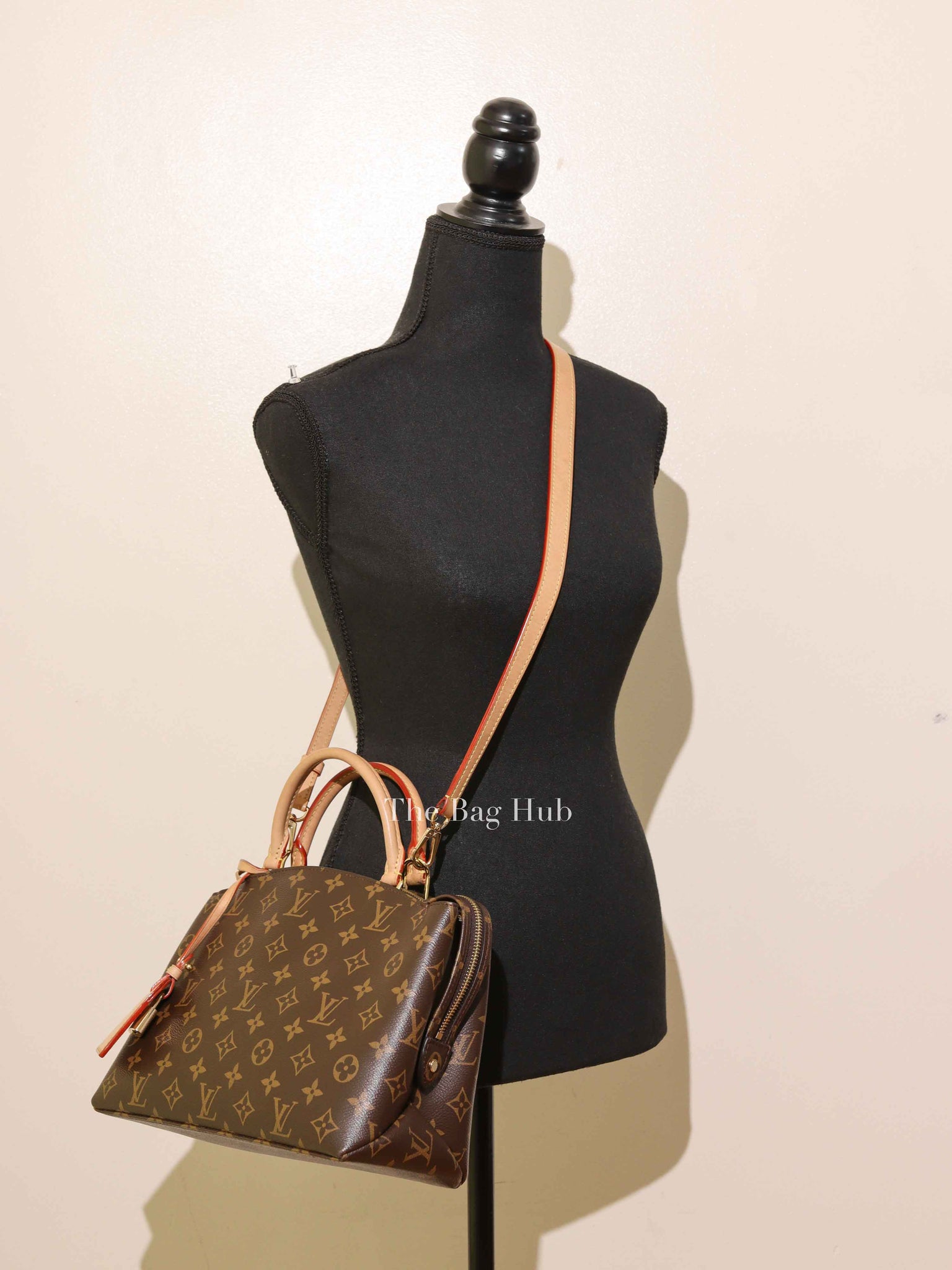 Louis Vuitton Brown Monogram Coated Canvas Petit Palais Handbag