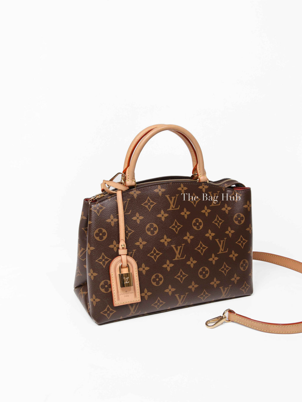 Louis Vuitton Brown Monogram Coated Canvas Petit Palais Handbag